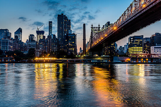 Cosme Lapena - Blue Hour Under the Queensboro