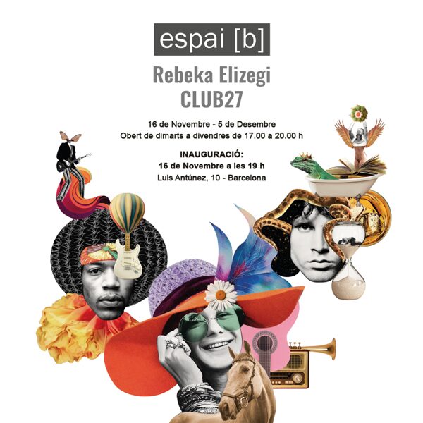 CLUB 27 - Rebeka Elizegi - De l´ 16/11/2023 al 05/12/2023