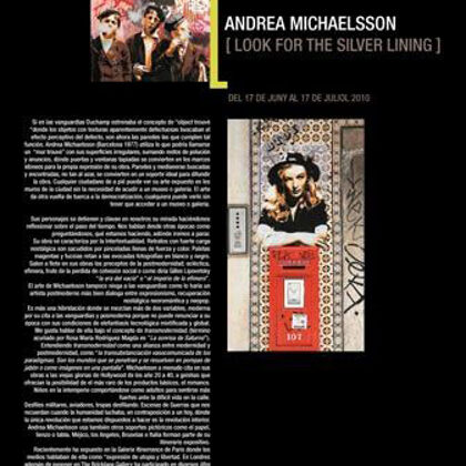 LOOK FOR THE SILVER LINING - Andrea Michaelsson - Del 17/06/2010 al 17/07/2010