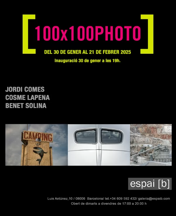 100 X 100 PHOTO - Del 30/01/2025 al 21/02/2025