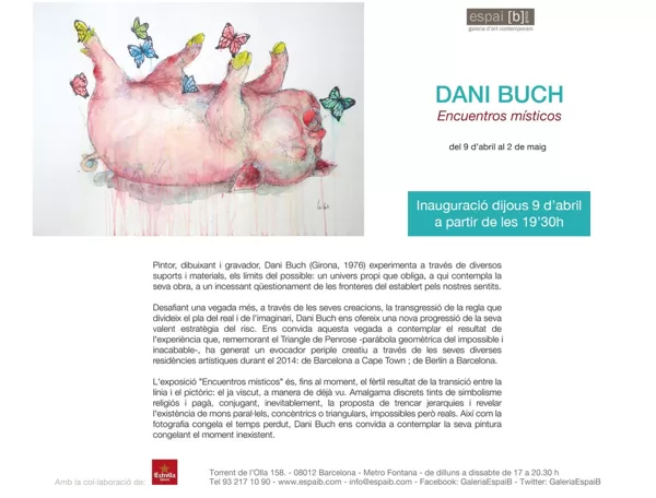 ENCUENTROS MÍSTICOS - Dani Buch - Del  03/04/2015 al 01/05/2015