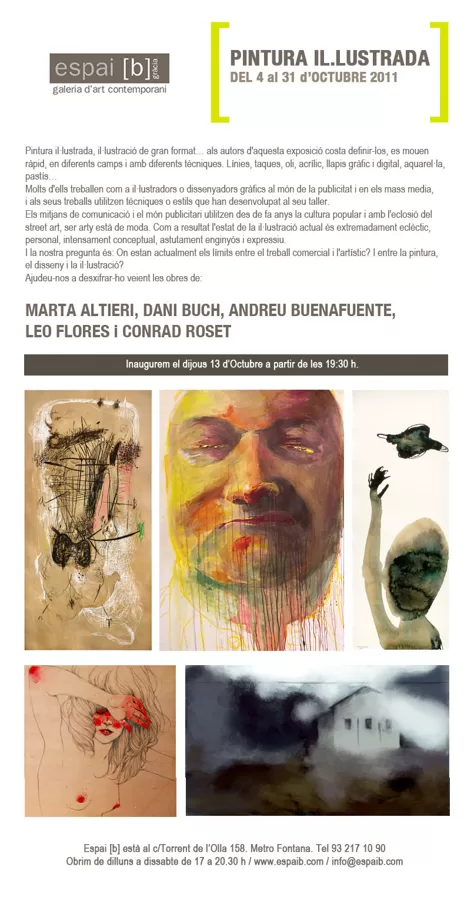 PINTURA IL.LUSTRADA - Del 04/10/2011 al 31/10/2011