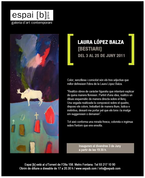 BESTIARIO - Laura López Balza - Del 03/06/2011 al 25/06/2011