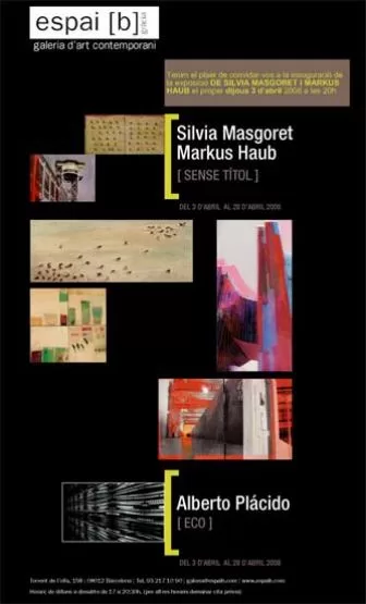 SENSE TÍTOL - Silvia Masgoret, Markus Haub - Del 01/04/2008 al 30/04/2008