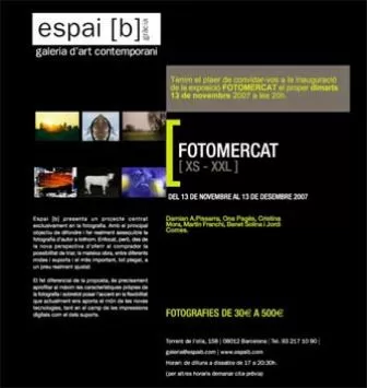 FOTOMERCAT - Del 01/11/2007 al 30/11/2007