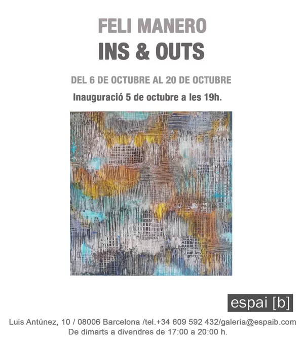 INS & OUTS - Feli Manero - Del 06/10/2023 al 20/10/2023